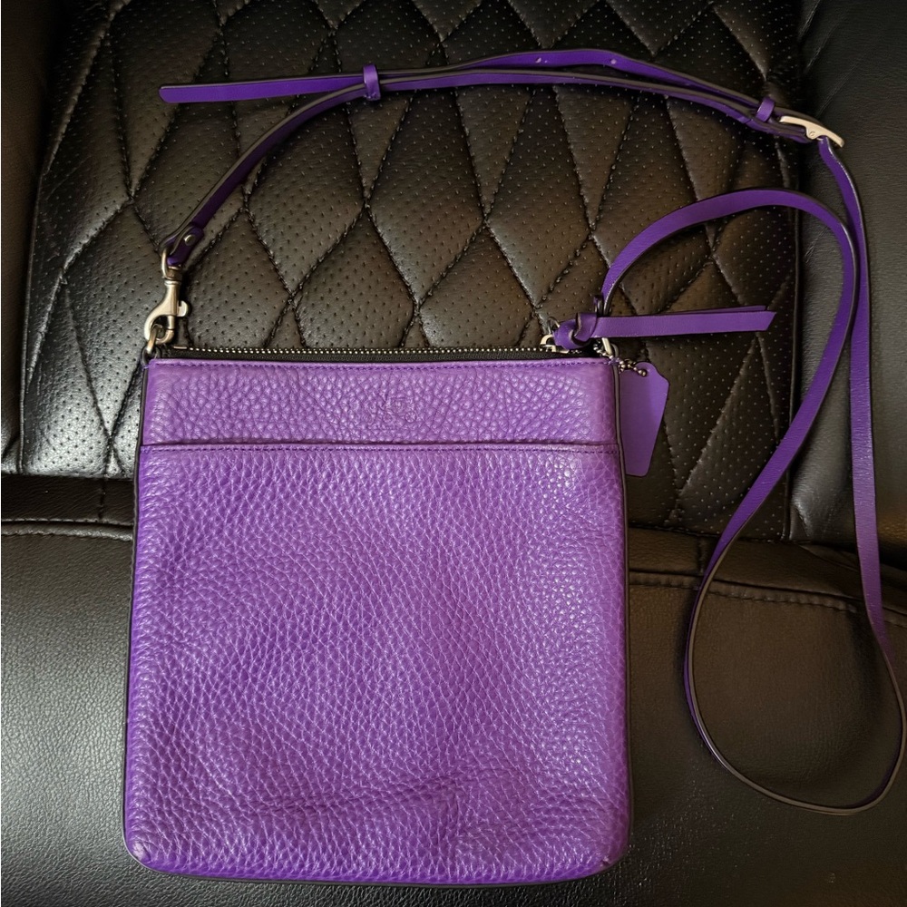 Coach Purple Crossbody Bag